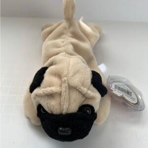 Vintage 1996 Pugsly Beanie Babies